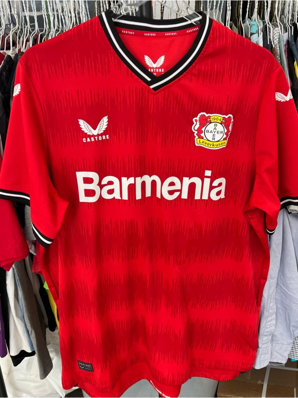 Bayer Leverkusen 2022/2023 Home Jersey Castore Size 2XL